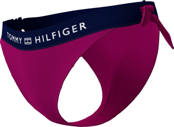 Μαγιό σλιπ Tommy Hilfiger Cheeky side tie bikini UWOUWO2709-TRA