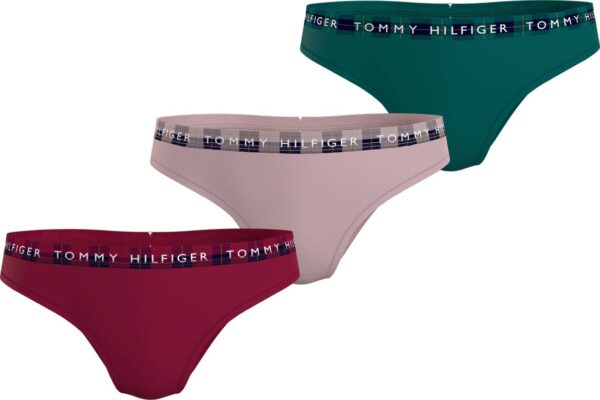 Γυναικείο σλιπ σετ 3 Tommy Hilfiger bikini recycled cotton UWOUWO3920 OWQ