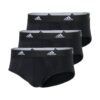 Ανδρικά σλιπ Adidas Active flex cotton σετ 3 4A1M01-000