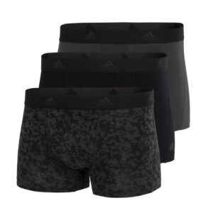 Ανδρικά boxer Adidas Active flex cotton σετ 3 4A1M10-907