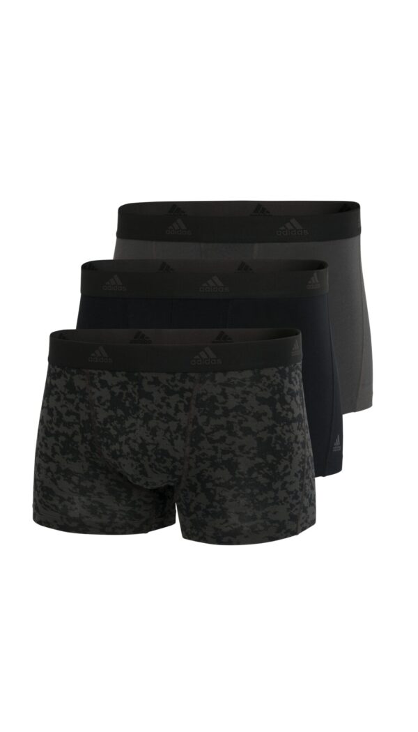 Ανδρικά boxer Adidas Active flex cotton σετ 3 4A1M10-907