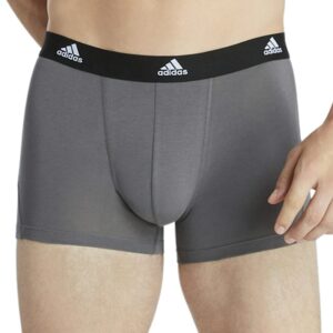 Ανδρικά boxer Adidas Active flex cotton σετ 3 4A1M02-934