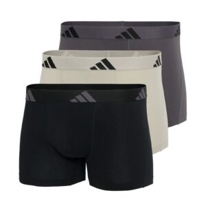 Ανδρικά boxer Adidas Active flex cotton σετ 3 4AM002-903