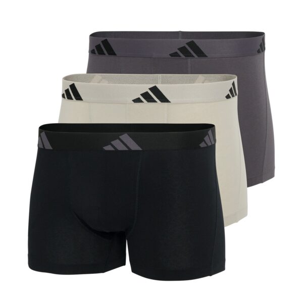 Ανδρικά boxer Adidas Active flex cotton σετ 3 4AM002-903