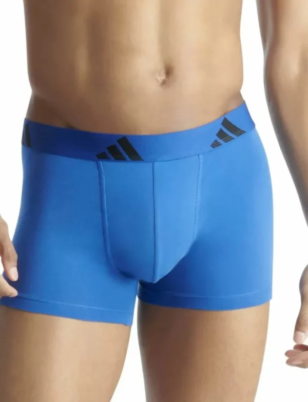 Ανδρικά boxer Adidas Active flex cotton σετ 3 4AM002-901