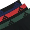 Ανδρικά boxer Adidas Active flex cotton σετ 3 4AM002-902