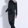 Γυναικεία φόρμα βελουτέ Jeannette 8164